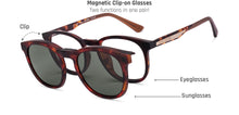 Load image into Gallery viewer, Tortoise Wayfarer Full Rim Unisex Eyeglasses by John Jacobs-218236