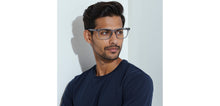 Load image into Gallery viewer, Grey Rectangle Full Rim Unisex Eyeglasses by Lenskart Air-231961