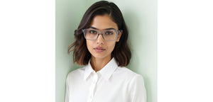 Grey Rectangle Full Rim Unisex Eyeglasses by Lenskart Air-231961