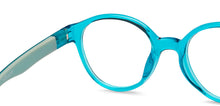 Load image into Gallery viewer, Blue Round Full Rim Kids Eyeglasses by Hooper-210490