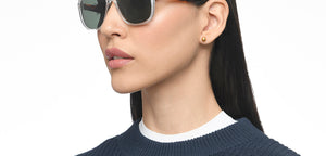Transparent Wayfarer Full Rim Unisex Sunglasses by Vincent Chase Polarized-215984