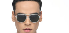 Load image into Gallery viewer, Transparent Wayfarer Full Rim Unisex Sunglasses by Vincent Chase Polarized-215984