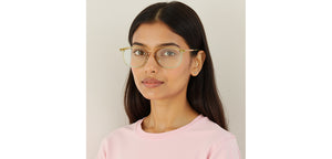 Green Rectangle Full Rim Unisex Eyeglasses by Vincent Chase-233103