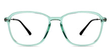 Load image into Gallery viewer, Green Rectangle Full Rim Unisex Eyeglasses by Lenskart Air Online-201334