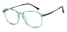 Load image into Gallery viewer, Green Rectangle Full Rim Unisex Eyeglasses by Lenskart Air Online-201334