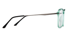 Load image into Gallery viewer, Green Rectangle Full Rim Unisex Eyeglasses by Lenskart Air Online-201334