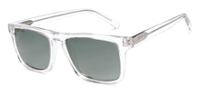 Load image into Gallery viewer, White Transparent Rectangle Full Rim Unisex Sunglasses by John Jacobs-215580