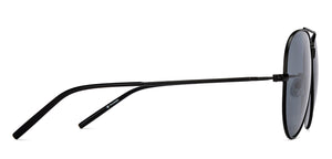 Black Aviator Full Rim Men Sunglasses by John Jacobs-212583