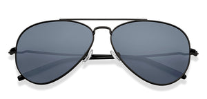 Black Aviator Full Rim Men Sunglasses by John Jacobs-212583