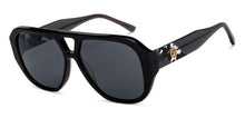 Load image into Gallery viewer, Black Aviator Full Rim Women Sunglasses by John Jacobs-216819