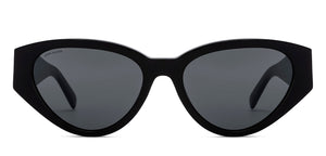 Black Cat Eye Full Rim Women Sunglasses by John Jacobs-216812