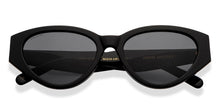 Load image into Gallery viewer, Black Cat Eye Full Rim Women Sunglasses by John Jacobs-216812