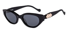 Load image into Gallery viewer, Black Cat Eye Full Rim Women Sunglasses by Lenskart-224477
