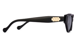 Black Cat Eye Full Rim Women Sunglasses by Lenskart-224477