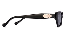 Load image into Gallery viewer, Black Cat Eye Full Rim Women Sunglasses by Lenskart-224477