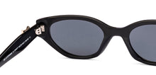 Load image into Gallery viewer, Black Cat Eye Full Rim Women Sunglasses by Lenskart-224477