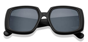 Black Wayfarer Full Rim Unisex Sunglasses by Vincent Chase-226231