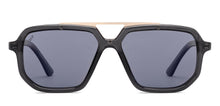 Load image into Gallery viewer, Black Rectangle/ Square Full Rim Unisex Sunglasses by Lenskart STUDIO-221954