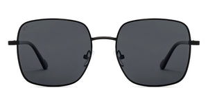 Black Rectangle/ Square Full Rim Unisex Sunglasses by Vincent Chase Polarized-213254
