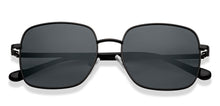 Load image into Gallery viewer, Black Rectangle/ Square Full Rim Unisex Sunglasses by Vincent Chase Polarized-213254