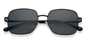 Black Rectangle/ Square Full Rim Unisex Sunglasses by Vincent Chase Polarized-213254