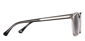 Grey Rectangle Full Rim Unisex Sunglasses by John Jacobs-233379