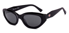 Load image into Gallery viewer, Black Rectangle Full Rim Women Sunglasses by Lenskart-220672
