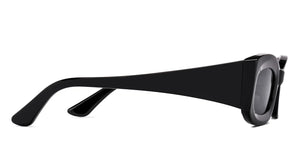 Black Rectangle Full Rim Women Sunglasses by Lenskart-220674