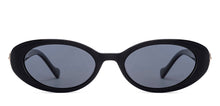 Load image into Gallery viewer, Black Round Full Rim Women Sunglasses by Lenskart-224475