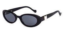 Load image into Gallery viewer, Black Round Full Rim Women Sunglasses by Lenskart-224475