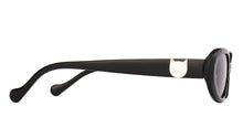 Load image into Gallery viewer, Black Round Full Rim Women Sunglasses by Lenskart-224475