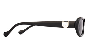 Black Round Full Rim Women Sunglasses by Lenskart-224475