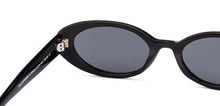 Load image into Gallery viewer, Black Round Full Rim Women Sunglasses by Lenskart-224475