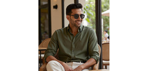 Black Round Full Rim Unisex Sunglasses by Vincent Chase-226145
