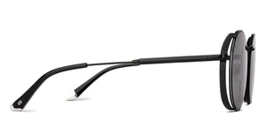 Black Round Full Rim Unisex Sunglasses by Vincent Chase-226145