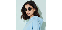 Load image into Gallery viewer, Black Round Full Rim Unisex Sunglasses by Vincent Chase Polarized-228445