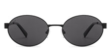 Load image into Gallery viewer, Black Round Full Rim Unisex Sunglasses by Vincent Chase Polarized-228445