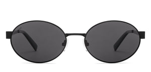 Black Round Full Rim Unisex Sunglasses by Vincent Chase Polarized-228445