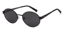 Load image into Gallery viewer, Black Round Full Rim Unisex Sunglasses by Vincent Chase Polarized-228445