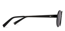 Load image into Gallery viewer, Black Round Full Rim Unisex Sunglasses by Vincent Chase Polarized-228445