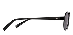 Black Round Full Rim Unisex Sunglasses by Vincent Chase Polarized-228445