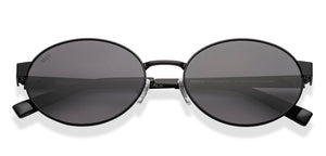 Black Round Full Rim Unisex Sunglasses by Vincent Chase Polarized-228445