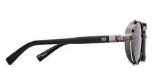 Load image into Gallery viewer, Black Round Full Rim Unisex Sunglasses by Vincent Chase Polarized-229171