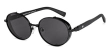 Load image into Gallery viewer, Black Round Full Rim Unisex Sunglasses by Vincent Chase Polarized-229172