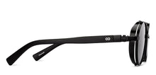 Load image into Gallery viewer, Black Round Full Rim Unisex Sunglasses by Vincent Chase Polarized-229172