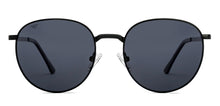 Load image into Gallery viewer, Black Round Full Rim Unisex Sunglasses by Vincent Chase-217638