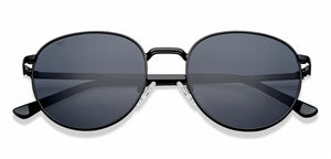 Black Round Full Rim Unisex Sunglasses by Vincent Chase-217638