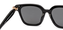 Load image into Gallery viewer, Black Square Full Rim Women Sunglasses by John Jacobs-236879
