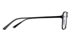 Black Square Full Rim Unisex Eyeglasses by Lenskart Air-216622