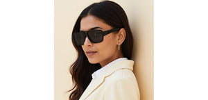 Black Square Full Rim Unisex Sunglasses by Vincent Chase Polarized-229113